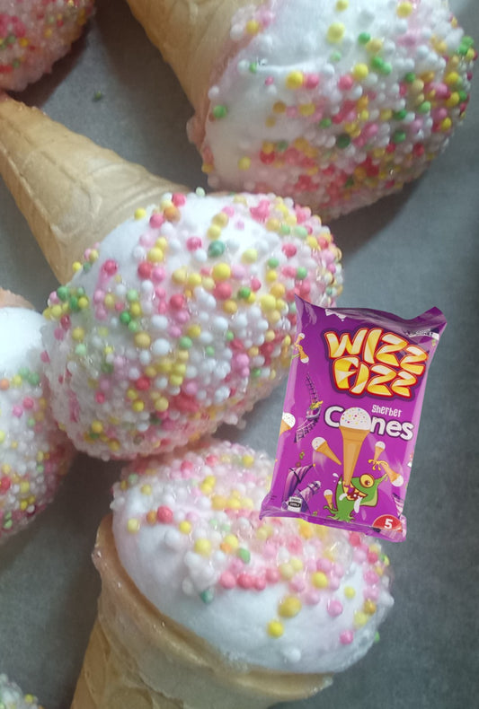 Freeze Dried Wizz Fizz Sherbet Cones